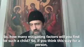 F Savvas the Athonite Dealing with bad behavior [upl. by Llenyar]