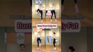 belly fat burning exercises for women bellyfat burningexercise bellyfatloss workoutshorts [upl. by Daune]