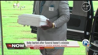 Baby buried after funeral homes mistake [upl. by Mylander300]