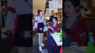 People come to the Restaurant for the Girl in Japan 😱 trending japanese restaurant shortvideo [upl. by Bergren]