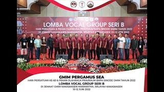 GOLD MEDAL VOCAL GROUP PRIA KAUM BAPA PERGAMUS SEA HAPSA PKB 2022 [upl. by Artimed]