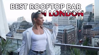 WHERE TO FIND LONDONS BEST ROOFTOP BAR [upl. by Mellins]