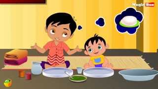 చిన్న చిన్న దోసలే  Chinna Chinna Dosalae Telugu Nursery Rhymes  Animated Rhymes For Kids [upl. by Anawit908]