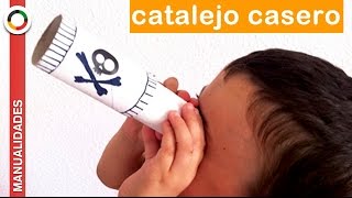 CÓMO HACER UN CATALEJO DE CARTÓN [upl. by Laurance]