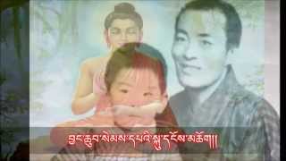 Druk Gi Jangchu Sem a tribute song by Kinley Tshering Toeb to the 4th King of Bhutan [upl. by Arihsak]