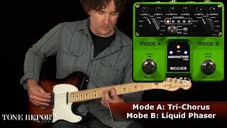 Mooer Mod Factory Pro  Dual Engine Modulation Pedal [upl. by Lladnar]