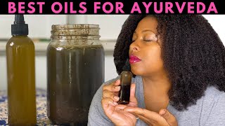 Ayurvedic Hair Oil for Hair Growth  Infusing Herbs The Best Oils for Natural Hair [upl. by Laurianne]