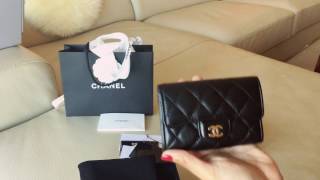 Chanel Lambskin vs Caviar vs Calfskin leather side by side [upl. by Ark]