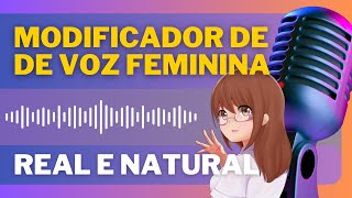 ✡️Melhor modificador de voz feminina【EM TEMPO REAL】👩 [upl. by Ruckman520]