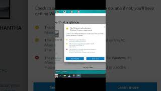 Check Windows 11 system requirements [upl. by Ihel885]