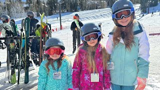 Ski weekend with my besties ❄️❄️ vlog skiing familyvlog [upl. by Ezirtaeb909]