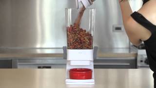 Use a Countertop Cereal Dispenser for Pet Food [upl. by Naitsabas853]