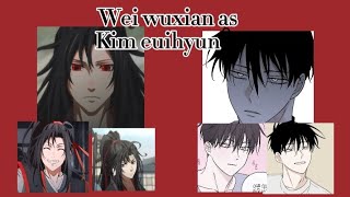 mdzs reacciona a wei wuxian as Kim euihyun 23 short original Noheliakalelioficialᥫ᭡ [upl. by Eissej]