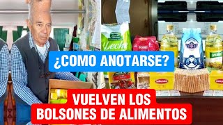 ✅💲VUELVEN LOS BOLSONES DE ALIMENTOS PARA JUBILADOS Y PENSIONADOS DE ANSES ¿CÓMO ANOTARSE JUNIO 2024 [upl. by Vite944]