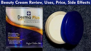 Derma Plus Beauty Cream Review Benefits Uses Price Side Effects  for face whitening pimples [upl. by Markus]