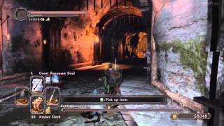 Dark Souls 2 Executioner Chariot Pit Fall Kill [upl. by Naehs106]