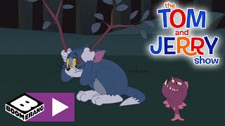 The Tom and Jerry Show  Piranha Pancakes or Kitty Krepes  Boomerang UK [upl. by Ennaeel774]