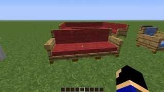 Minecraft Jammy Furniture Mod  152  Mod Review [upl. by Carson]