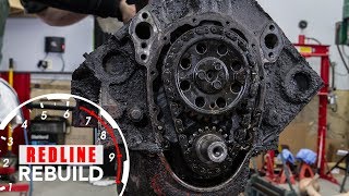 Chevy SmallBlock V8 Engine Rebuild TimeLapse  Redline Rebuild  S1E1 [upl. by Wootten]