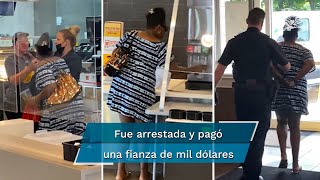 Mujer estalla en contra de empleadas de restaurante en violenta pelea [upl. by Intisar516]