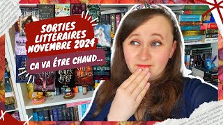 💸 SORTIES LITTÉRAIRES Novembre 2024  34 😱📚 [upl. by Ervine]