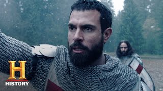 Knightfall Episode Recap quotThe Pilgrimage of Chains quot Episode 6  History [upl. by Ednyl1]