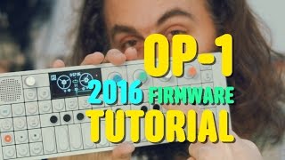 OP1 Tutorial by Cuckoo 2016 new firmware update [upl. by Ennovi]