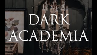 HOW TO Decorate DARK ACADEMIA Style Interiors  Our Top 10 Insider Design Tips [upl. by Doscher]