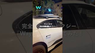 【無人】アメリカで完全自動運転タクシーに乗ってみた！ [upl. by Adidnac224]