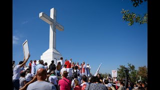 Medjugorje drone LIVE from Mt Krizevac [upl. by Rima]