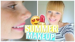 SUMMER MAKEUP ROUTINE ❤ Mias Life ❤ [upl. by Aplihs]