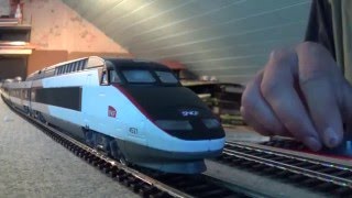 TGV RESEAU CARMILLON 4521 DCC [upl. by Odrautse]