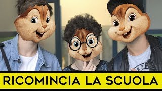 iPantellas amp Favij  RICOMINCIA LA SCUOLA Chipmunks Version [upl. by Nnylassej736]