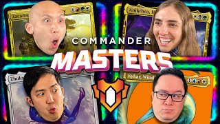 Commander Masters w Amazonian amp Kenji Egashira  Extra Turns 38  MTG Commander Gameplay EDH [upl. by Ahsiekan]