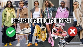 NEW Sneaker Trends To Love  Fashion Trends 2024 [upl. by Ednargel]