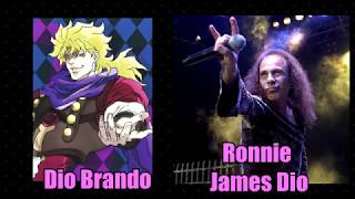 Music References in Jojos Bizarre Adventure Part 1 Phantom Blood [upl. by Yraeht]