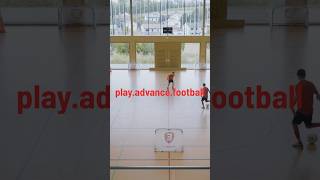 All new indoor exercise at playadvancefootball indoorsoccer futsal soccerskills [upl. by Nonnelg787]