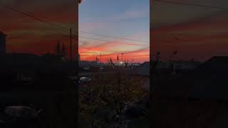 November Sunset 🌅 lugoj romania 2024 autumn [upl. by Kiki]