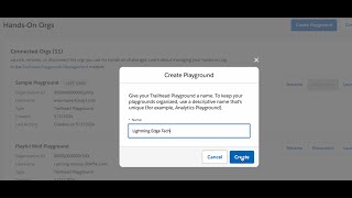 How to Create Trailhead Playground [upl. by Durwyn841]