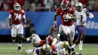 RB Bo Scarbrough vs Washington 2016 [upl. by Enelime746]