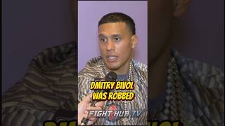 David Benavidez says “Bivol was ROBBED”against Beterbiev Predicts Rematch [upl. by Atilamrac]