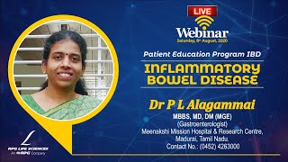 Inflammatory Bowel Disease  Dr P L Alagammai [upl. by Notserc]