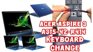 Acer Aspire 3 A31542R414 Keyboard Change Kaise kare [upl. by Penni262]