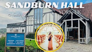 Weddings at SANDBURN HALL York UK  Wedding Venue Virtual Tour with Nadia Violin performances [upl. by Averir665]