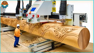 55 Moments Satisfying Wood CNC Wood Carving Machines amp Lathe Machines [upl. by Irod]