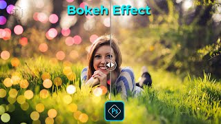 How to Add Bokeh Effect in Photoshop [upl. by Enitsed]