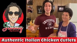 AUTHENTIC ITALIAN CHICKEN CUTLETS WITH NONNA RITA CALBRESE KITCHEN [upl. by Sclater]