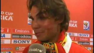 Rafa interview after Spains World Cup Victory [upl. by Evars]