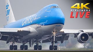 🔴 Amsterdam Schiphol Airport LIVE  4K [upl. by Kcirddot]