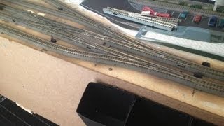 N Scale How To Weathering Track Model Railroading [upl. by Love]